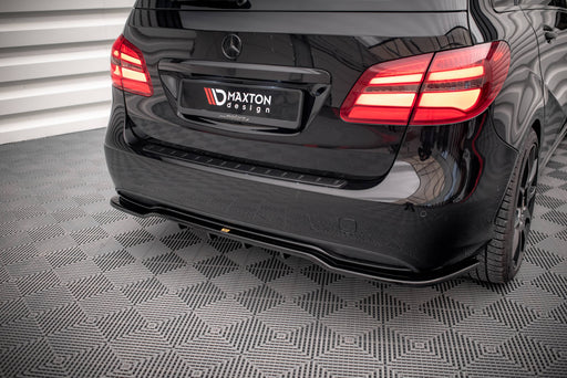 Maxton Design Rear Splitter (with vertical bars) Mercedes-Benz B W246 Facelift