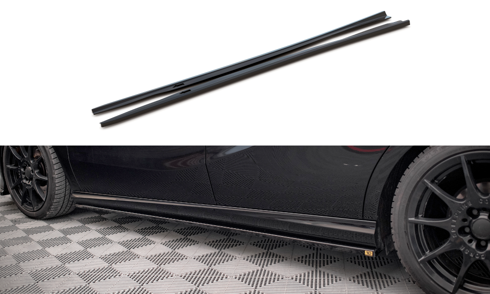 Maxton Design Side Skirts Diffusers Mercedes-Benz B W246 Facelift