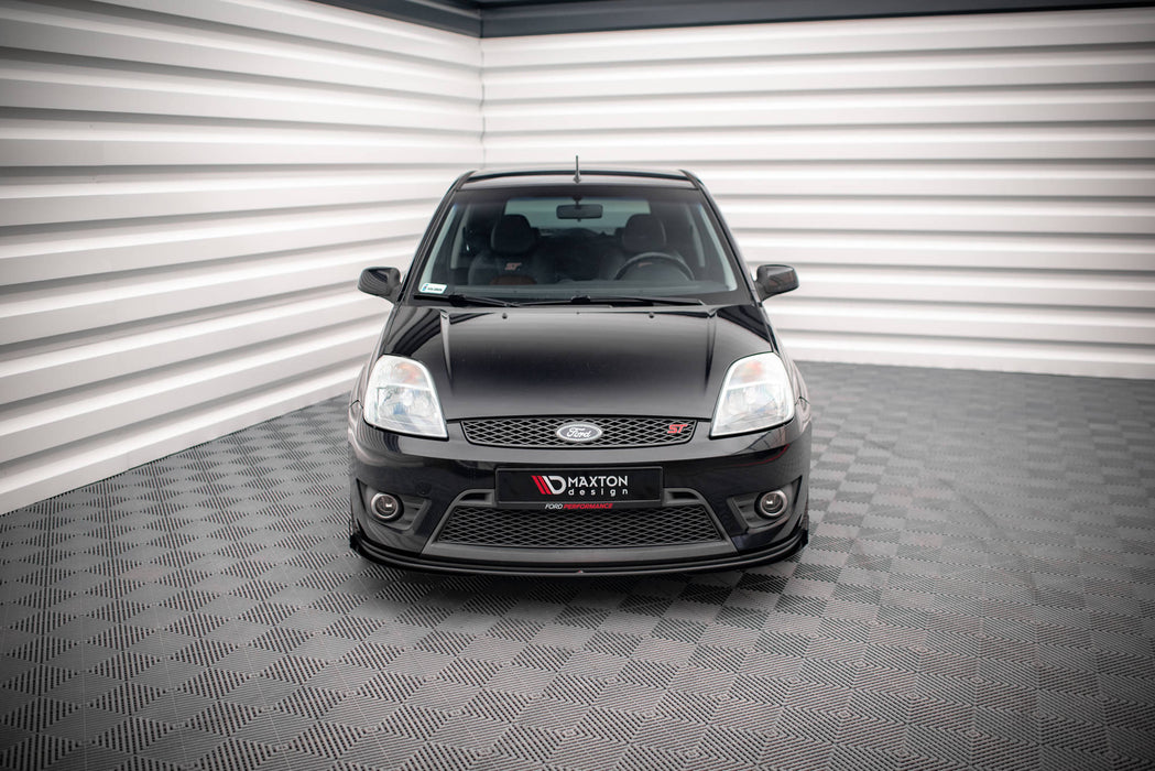 Maxton Design Street Pro Front Splitter V.1 + Flaps Ford Fiesta ST Mk6