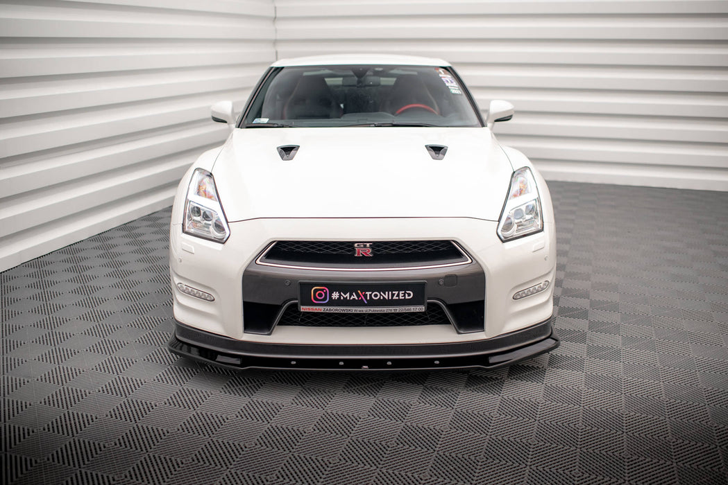 Maxton Design Front Splitter Nissan GTR R35 Facelift