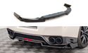 Maxton Design Rear Splitter + Flaps for Nissan GTR R35 Facelift