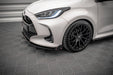 Maxton Design Front Splitter V.1 + Flaps Toyota Yaris Mk4