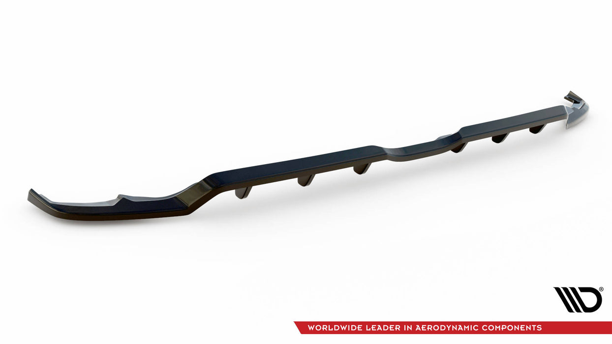 Maxton Design Rear Splitter (with vertical bars) V.2 Toyota Yaris Mk4