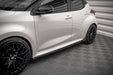 Maxton Design Side Skirts Diffusers V.1+ Flaps Toyota Yaris Mk4