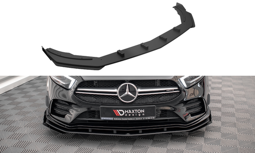 Maxton Design Street Pro Front Splitter + Flaps Mercedes A35 AMG / AMG-Line Aero Pack W177