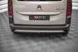 Maxton Design Rear Splitter Citroen Berlingo Mk3