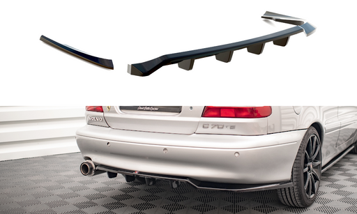 Maxton Design Rear Splitter (with vertical bars) Volvo C70 Mk1