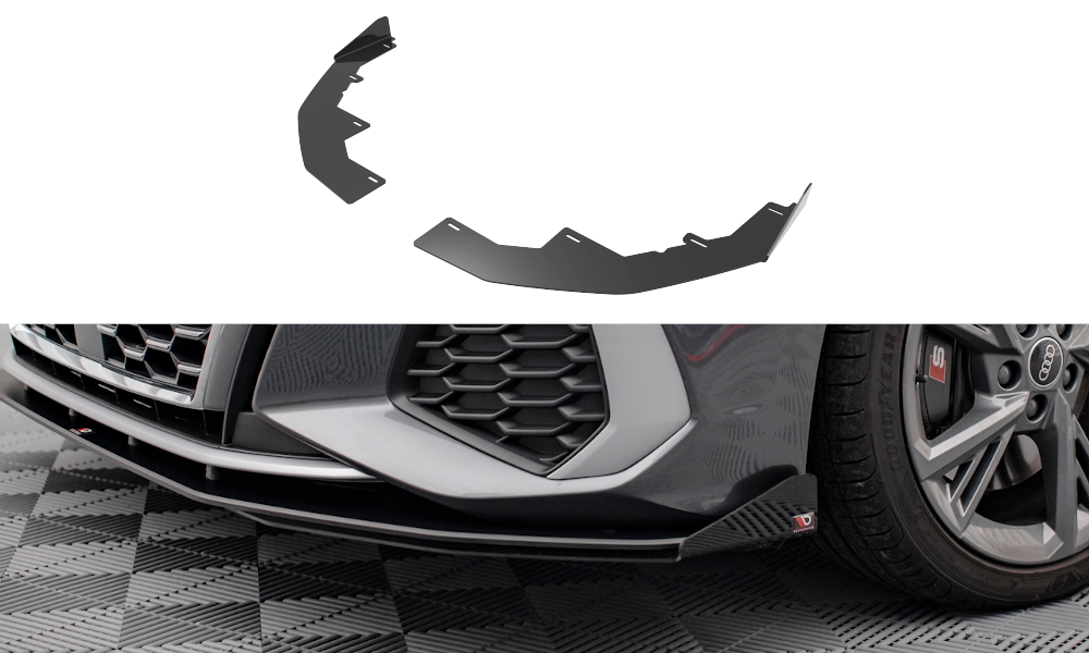 Maxton Design Front Flaps Audi S3/A3 S-Line 8Y