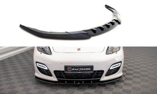 Maxton Design Front Splitter V.1 Porsche Panamera Turbo Sport Design Package 970