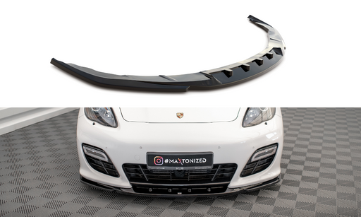 Maxton Design Front Splitter V.2 Porsche Panamera Turbo Sport Design Package 970