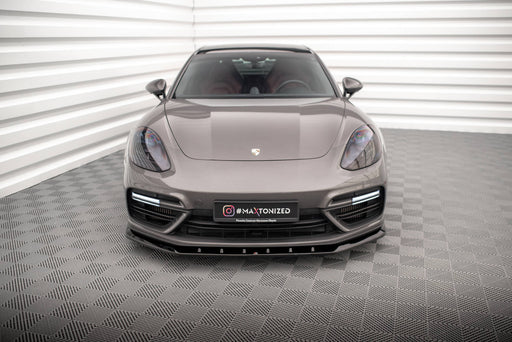 Maxton Design Front Splitter V.1 Porsche Panamera Turbo S E-Hybrid