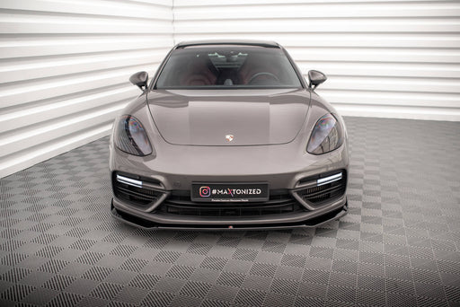 Maxton Design Front Splitter V.2 Porsche Panamera Turbo S E-Hybrid