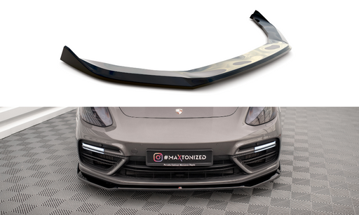 Maxton Design Front Splitter V.2 Porsche Panamera Turbo S E-Hybrid