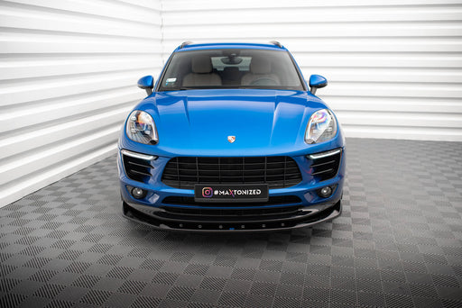 Maxton Design Front Splitter V.1 Porsche Macan Mk1