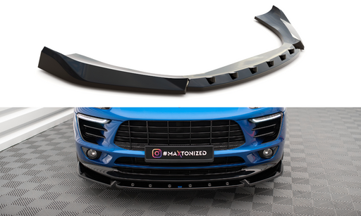 Maxton Design Front Splitter V.2 Porsche Macan Mk1