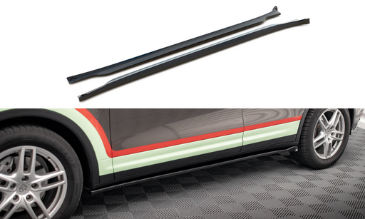 Maxton Design Side Skirts Diffusers Porsche Cayenne Mk2