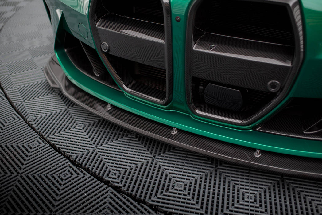 Maxton Design Carbon Fiber Front Splitter V.2 BMW M4 G82 / M3 G80