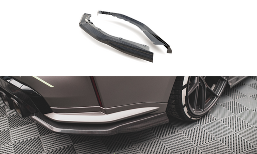 Maxton Design Carbon Fiber Rear Side Splitters BMW M4 G82