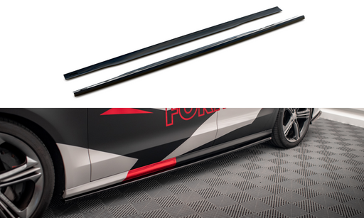 Maxton Design Side Skirts Diffusers V.1 Audi S8 D4