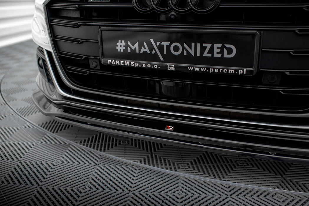 Maxton Design Front Splitter V.1 Audi S8 / A8 S-Line D5