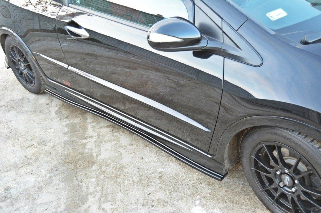 Maxton Design SIDE SKIRTS DIFFUSERS HONDA CIVIC VIII TYPE S/R