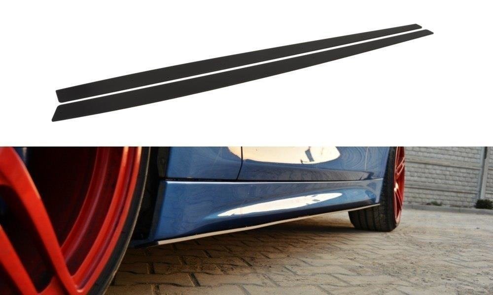 Maxton Design RACING SIDE SKIRTS DIFFUSERS for BMW 4 Coupe / Gran Coupe / Cabrio M-Pack F32 / F36 / F33