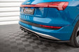 Maxton Design Rear Splitter (with vertical bars) Audi e-tron