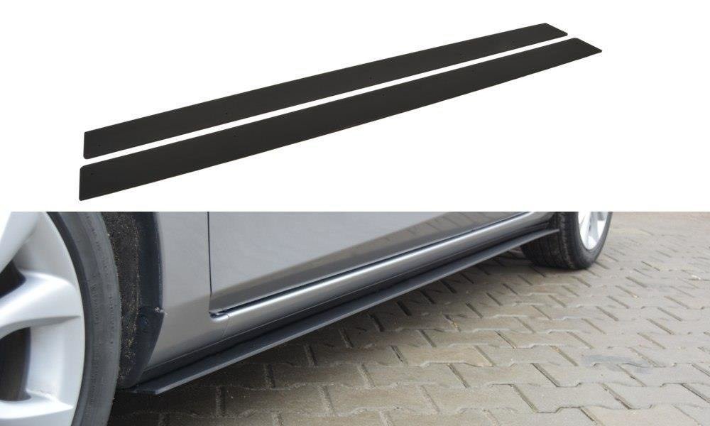 Maxton Design RACING SIDE SKIRTS DIFFUSERS MAZDA 3 MK2 SPORT (PREFACE)