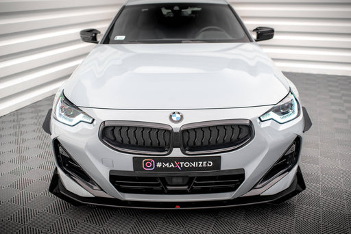 Maxton Design Front Bumper Wings (Canards) BMW 2 Coupe M-Pack / M240i G42