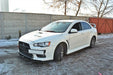 Maxton Design RACING SIDE SKIRTS DIFFUSERS Mitsubishi Lancer Evo X