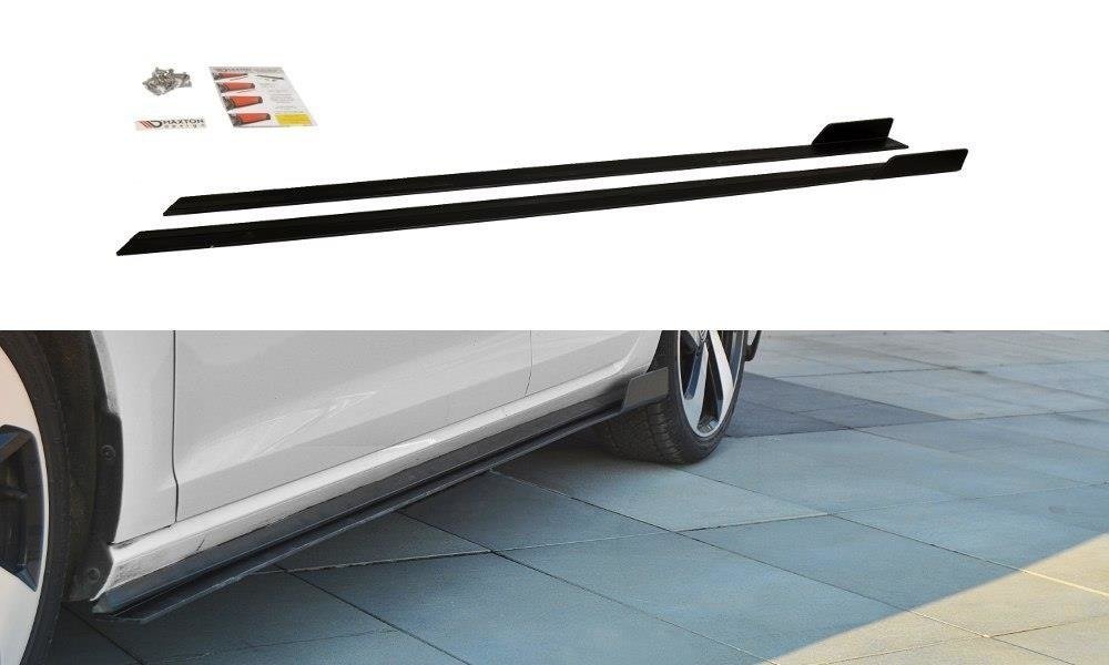 Maxton Design VW GOLF VII GTI (FACELIFT) - RACING SIDE SKIRTS DIFFUSERS