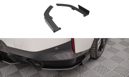 Maxton Design Street Pro Rear Side Splitters + Flaps BMW 2 Coupe M-Pack G42