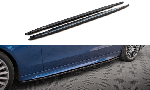 Maxton Design Side Skirts Diffusers Mercedes-Benz C AMG-Line / 43 AMG W206