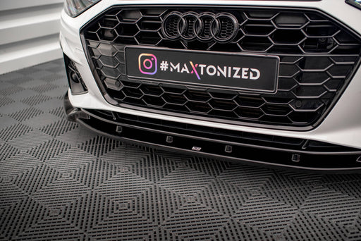 Maxton Design Front Splitter V.1 Audi A4 S-Line / S4 B9 Facelift