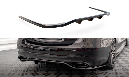 Maxton Design Rear Splitter (with vertical bars) Mercedes-Benz S AMG-Line W223