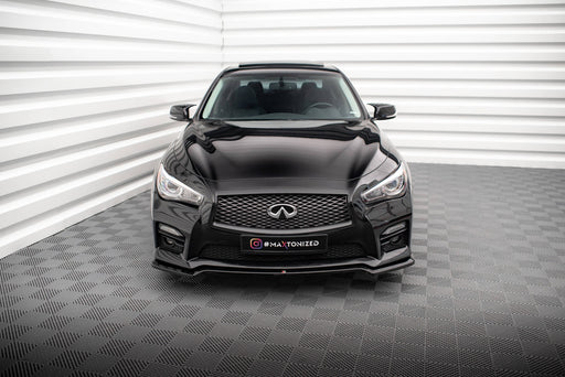 Maxton Design Front Splitter V.1 Infiniti Q50 S Mk1