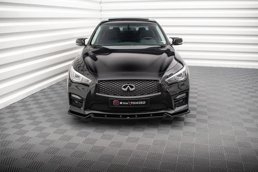 Maxton Design Front Splitter V.2 Infiniti Q50 S Mk1