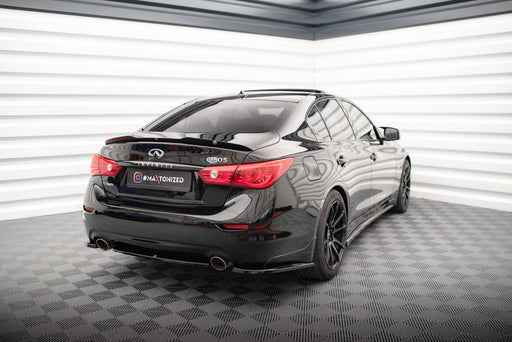 Maxton Design Rear Splitter for Infiniti Q50 S Mk1