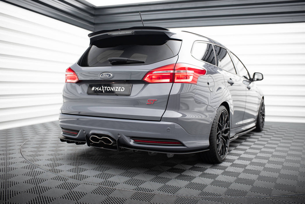 Maxton Design Rear Diffuser Ford Focus ST Mk3 Estate