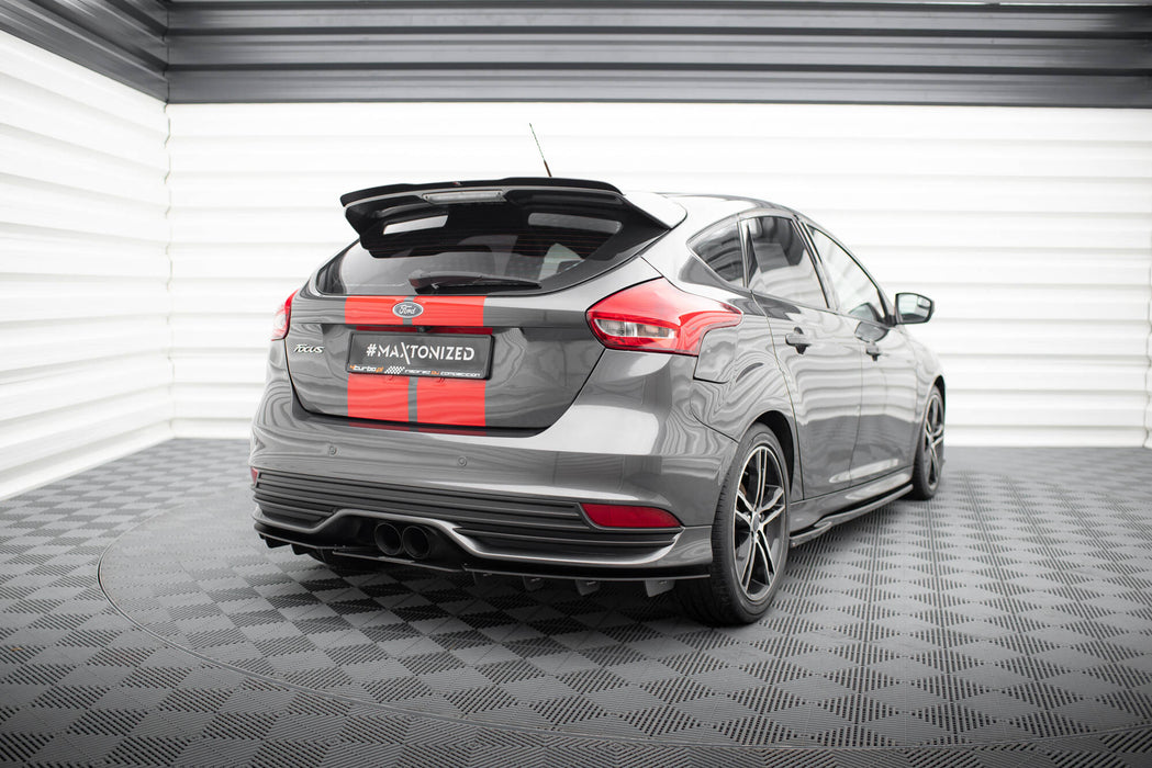 Maxton Design Rear Diffuser Ford Focus ST Mk3 FL