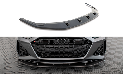 Maxton Design Carbon Fiber Front Splitter Audi RS6 C8 / RS7 C8