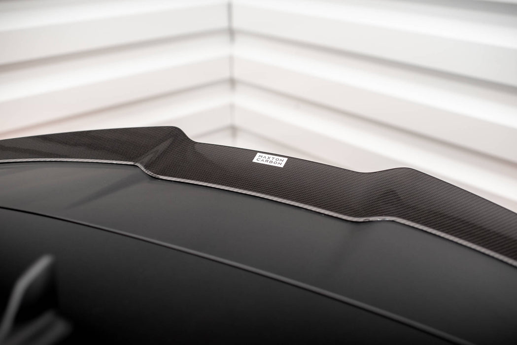 Maxton Design Carbon Fiber Tailgate Spoiler Audi RS6 C8