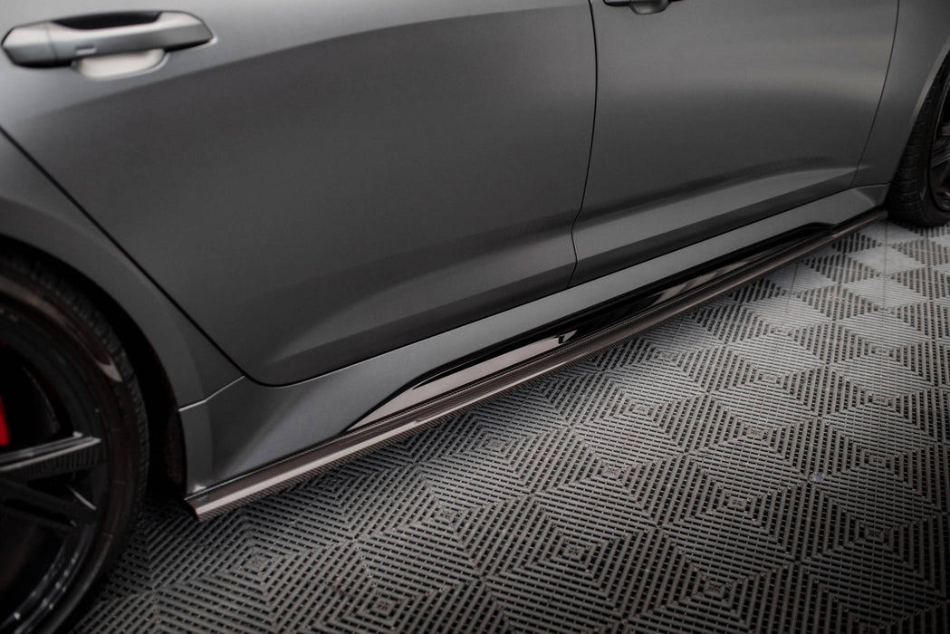 Maxton Design Carbon Fiber Side Skirts Audi RS6 C8 / RS7 C8