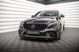 Maxton Design Front Splitter V.2 Mercedes-Benz C AMG Line Sedan / Coupe W205 / C205 Facelift