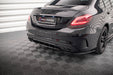 Maxton Design Rear Splitter (with vertical bars) Mercedes-Benz C AMG-Line W205 Facelift