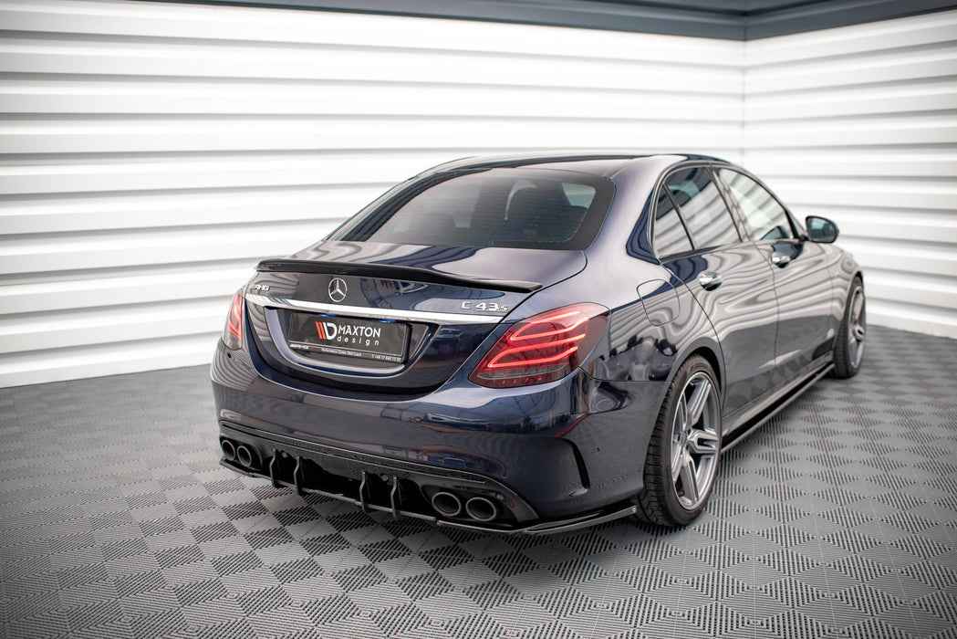 Maxton Design Rear Side Splitters Mercedes-AMG C 43 Sedan W205 Facelift