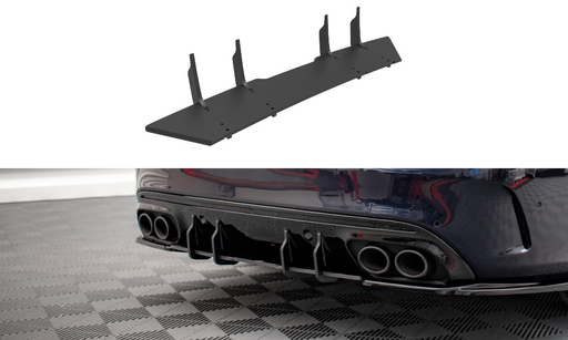 Maxton Design Street Pro Rear Diffuser Mercedes-Benz C 43 Sedan W205 Facelift