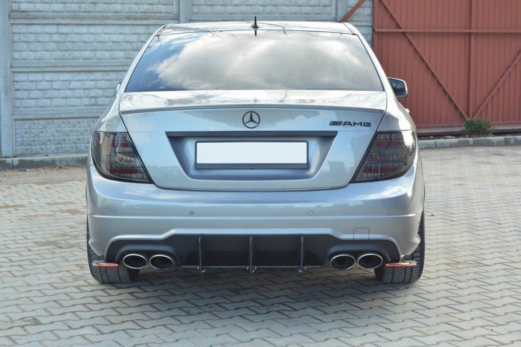 Maxton Design Mercedes-Benz C Sedan / Estate AMG-Line W204 / S204 REAR DIFFUSER & REAR SIDE SPLITTERS