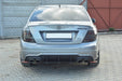 Maxton Design Mercedes-Benz C Sedan / Estate AMG-Line W204 / S204 REAR DIFFUSER & REAR SIDE SPLITTERS