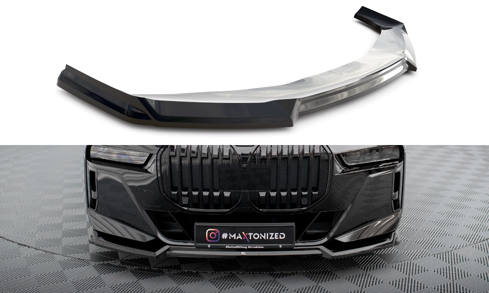 Maxton Design Front Splitter V.3 BMW 7 M-Pack / M760e / i7 M-Pack G70